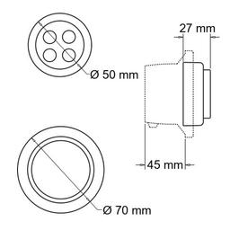 Foto de Faro Baiml 3030E.A.SF