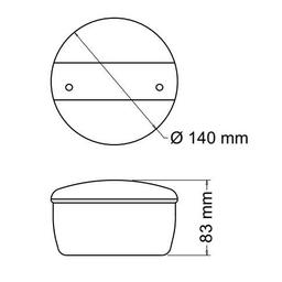 Foto de  Faro Baiml 1110V