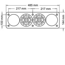 Foto de Soporte Baiml 3100E/1810MT-4
