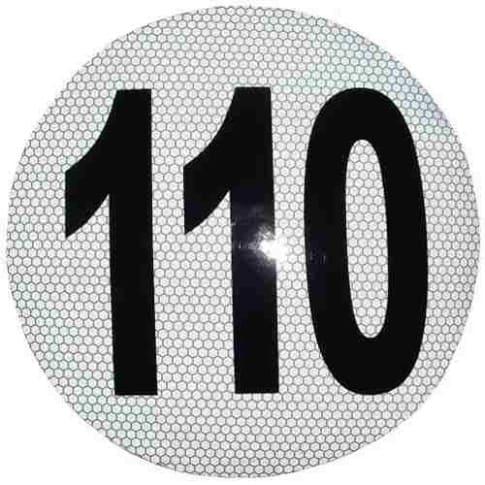 Foto de Circulo Velocidad 3M 110km Grado Diamante