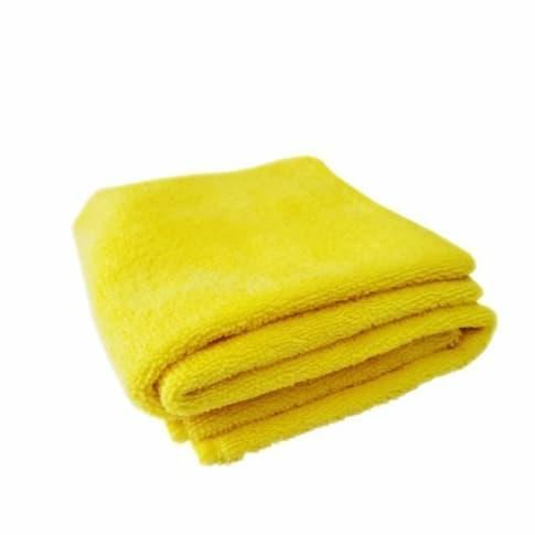 Foto de PAÑO DE LIMPIEZA MICROFIBRA PREMIUM 40 X 80CM, AMARILLO