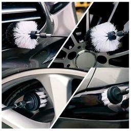 Foto de KIT 5 CEPILLOS+ALARGUE P/TALADRO